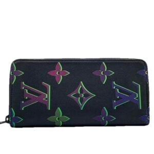 Authentic Louis Vuitton Monogram Spotlight Vertical Zippy Wallet Long 